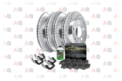 Platinum Hart Drilled and Slot Brake Kit