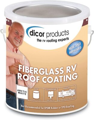 Dicor Fiberglass RV Roof Coating