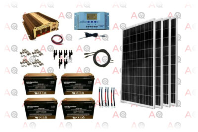 WindyNation 400 Watt Solar Panel Kit
