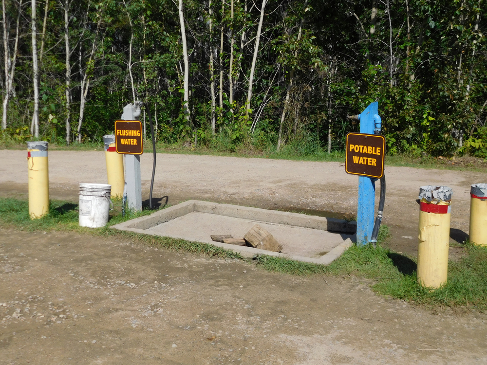 RV water station