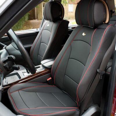 FH Group Ultra Comfortable Leatherette Seat Cover