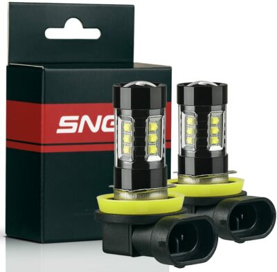SNGL H16 Type 2 Super Bright CREE LED Fog Light Bulbs