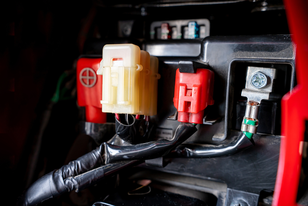 fuse box in motor