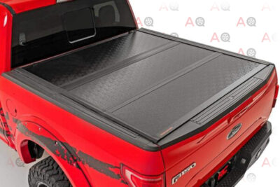 Rough Country Hard Tri-Fold Folding Tonneau Cover