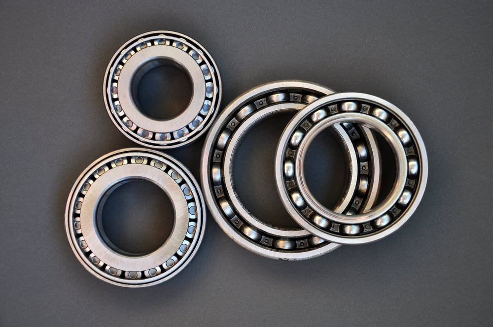 a variety of roller bearings