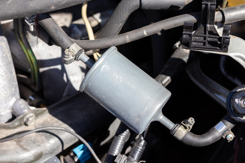 installed fuel filter