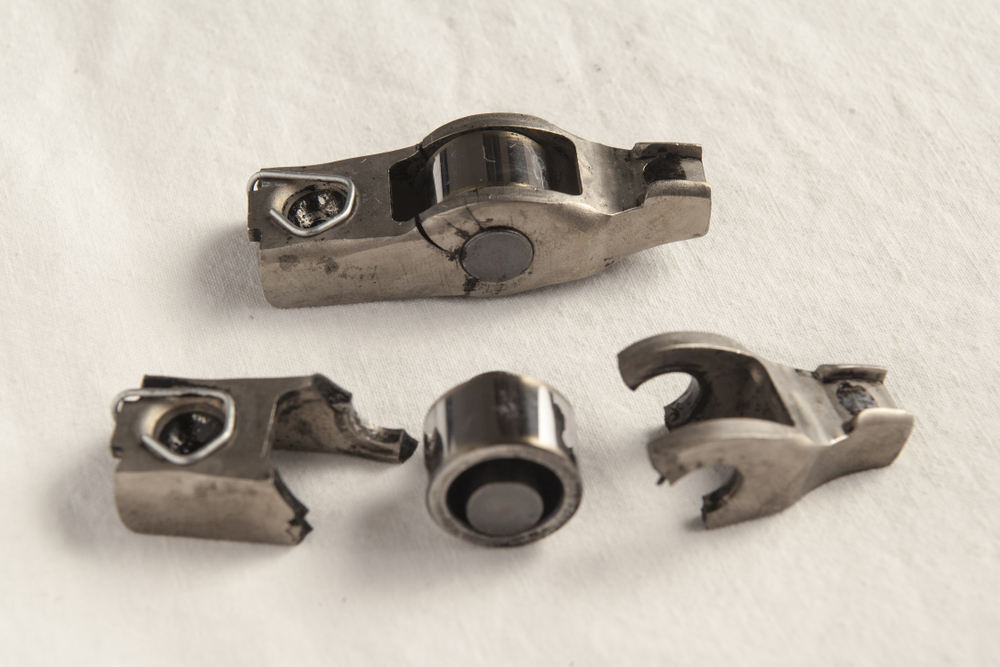 severely damaged rocker arms